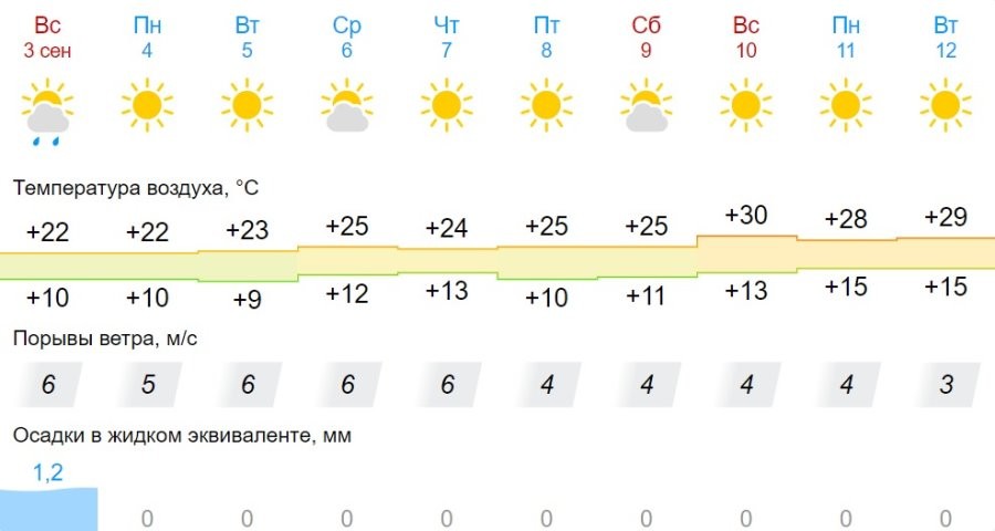 Сентябрь в Беларуси будет теплее обычного, обещает синоптик Рябов
