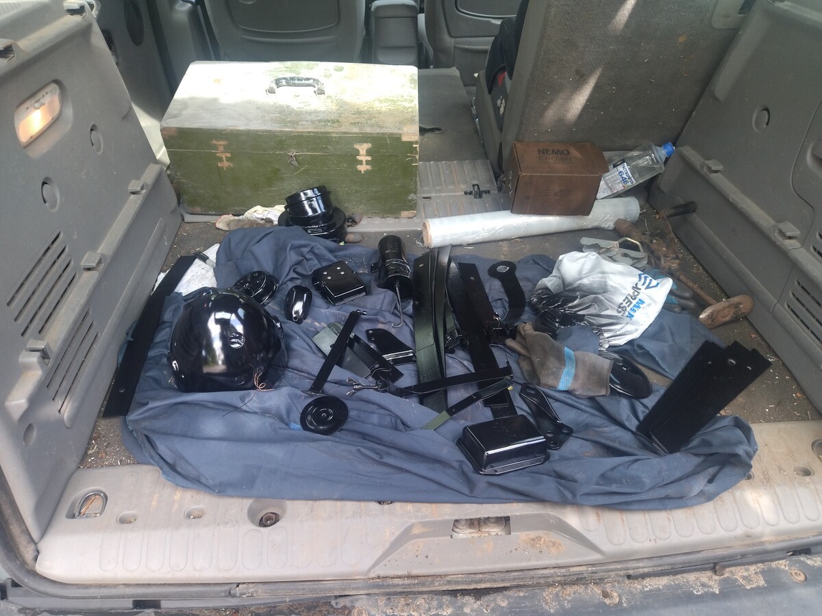 «По фотографиям сделал станок для оплётки тросов». Белорус показал реставрированный мотоцикл М-72Н 1958 г. в. «По фотографиям сделал станок для оплётки тросов». Белорус показал реставрированный мотоцикл М-72Н 1958 г. в.