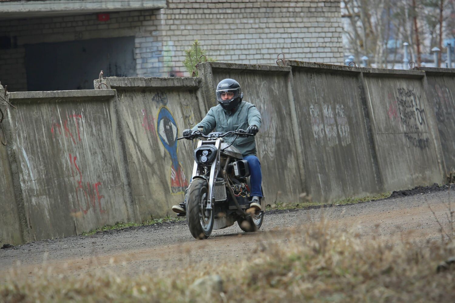 Рассказываем, как белорус примостил мотор 1.4 TDI от VW Polo на мотоцикл