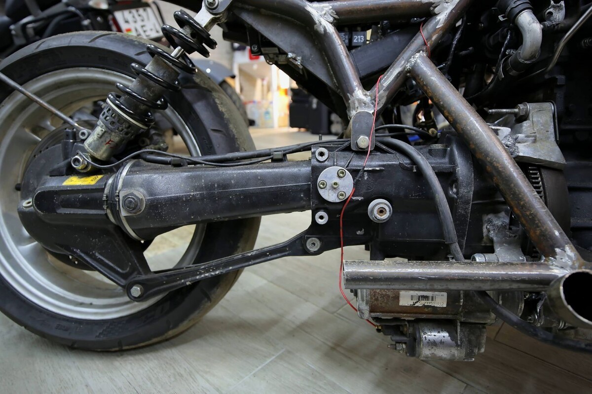 Рассказываем, как белорус примостил мотор 1.4 TDI от VW Polo на мотоцикл