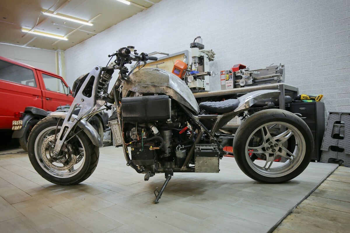 Рассказываем, как белорус примостил мотор 1.4 TDI от VW Polo на мотоцикл