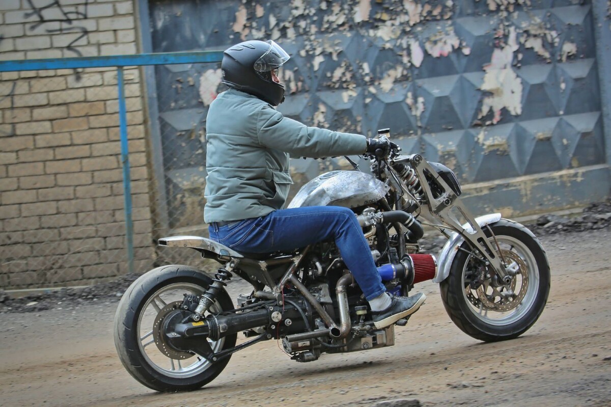 Рассказываем, как белорус примостил мотор 1.4 TDI от VW Polo на мотоцикл