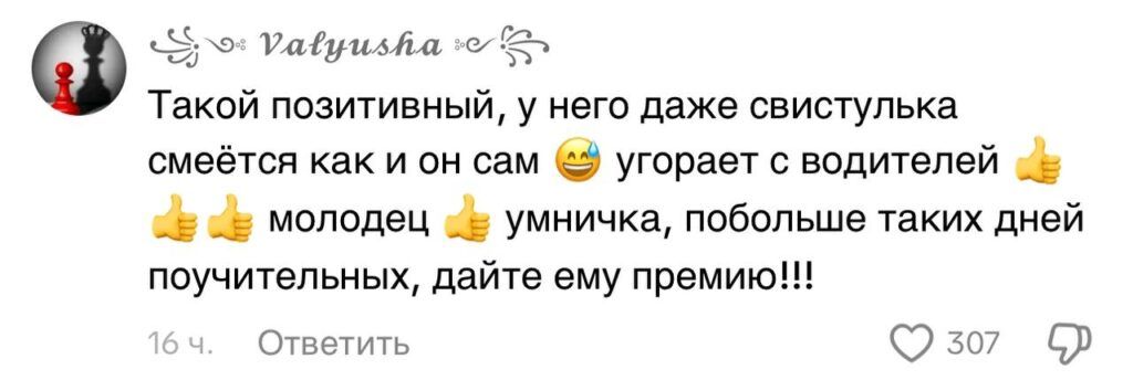 Регулировщик из Беларуси стал звездой интернета